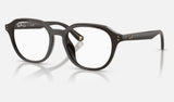 Ray-Ban RX7259D — Full Dark Brown — quarter view
