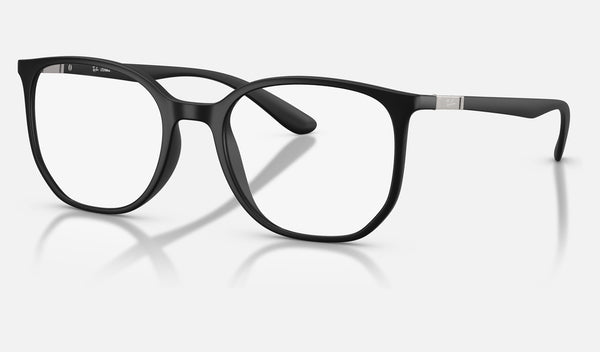 Ray-Ban RX7397 — Sand Black — quarter view