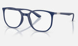 Ray-Ban RX7397 — Sand Blue — quarter view