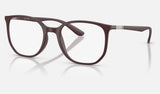 Ray-Ban RX7397 — Sand Purple — quarter view