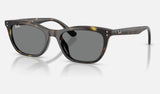 Ray-Ban RB4474D — Havana / Dark Grey — quarter view