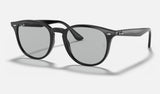 Ray-Ban RB4259F — Black / Dark Grey Classic — quarter view