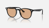 Ray-Ban RB4259F — Black / Brown — quarter view