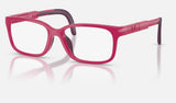 Ray-Ban Junior RYA1980 — Purple & Violet — quarter view