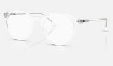 Ray-Ban Bernard RX5430 — Transparent — quarter view