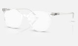 Ray-Ban Elliot RX5397 — Transparent — quarter view