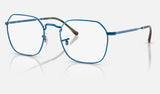 Ray-Ban Jim RX3694V — Blue — quarter view