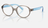 Ray-Ban Junior RY1905 — Transparent Grey — quarter view