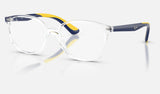 Ray-Ban Junior RY1598 — Transparent — quarter view
