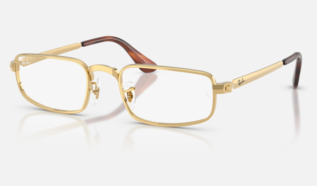 Ray-Ban RX3927V — Arista Gold — quarter view