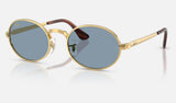 Ray-Ban RB3931 — Arista Gold / Blue — quarter view