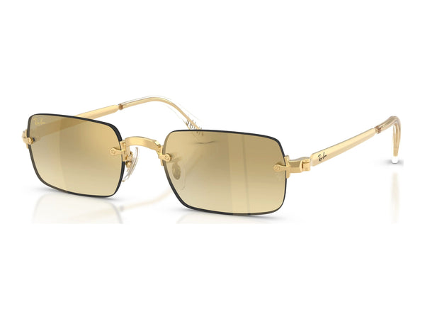 Ray-Ban RB3928 — Arista Gold / Gradient - Mirror — quarter view