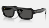 Ray-Ban RB4954 — Black / Ultra Black — quarter view
