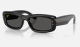 Ray-Ban RB4944 — Black / Ultra Black — quarter view