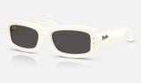 Ray-Ban RB4944 — Full Cream / Ultra Black — quarter view