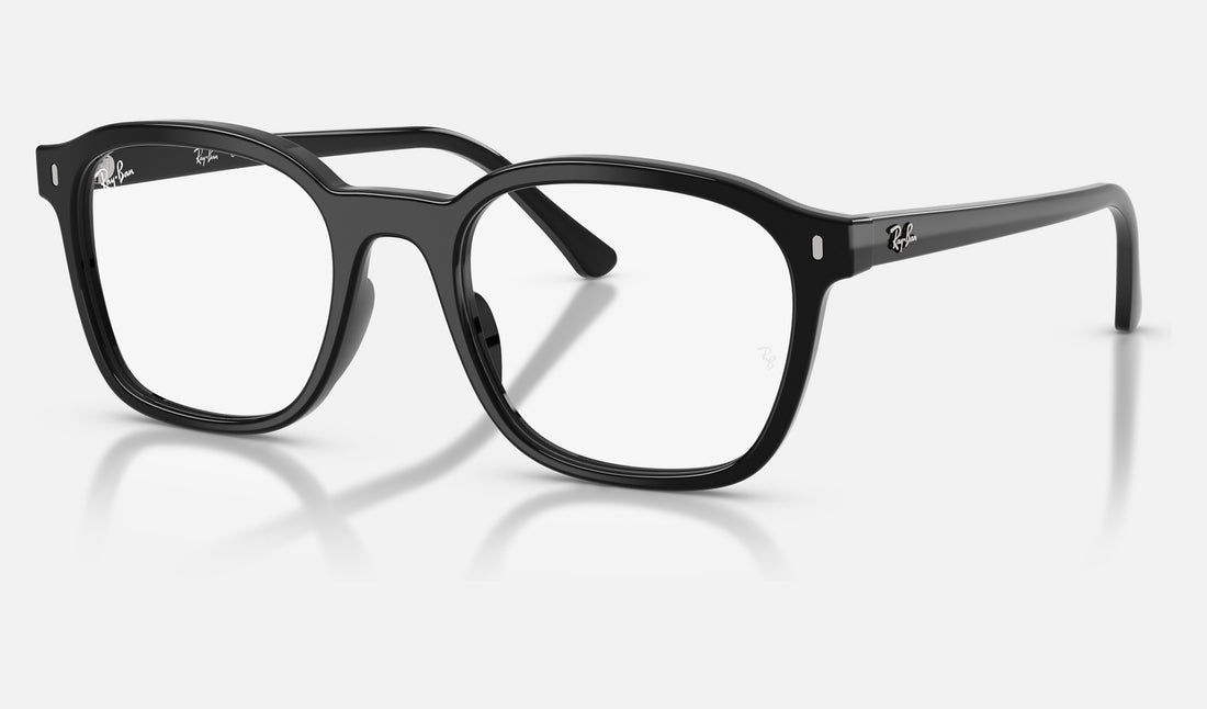 Ray-Ban RX5460 — Black — quarter view