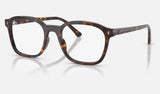 Ray-Ban RX5460 — Havana — quarter view