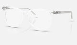 Ray-Ban RX5455 — Transparent — quarter view