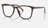 Ray-Ban RX5455 — Havana — quarter view