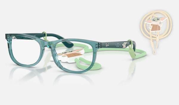 Ray-Ban Junior RY1642 Eyeglasses — quarter view