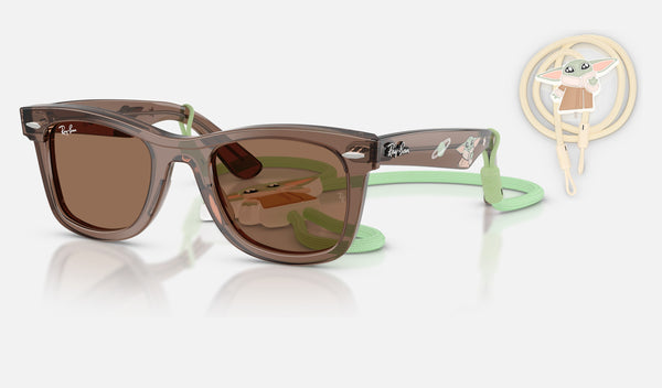 Ray-Ban Junior RJ9140SF Sunglasses — quarter view