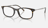 Ray-Ban RX7274 — Havana — quarter view