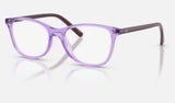 Ray-Ban Junior RY1907 — Transparent Violet — quarter view