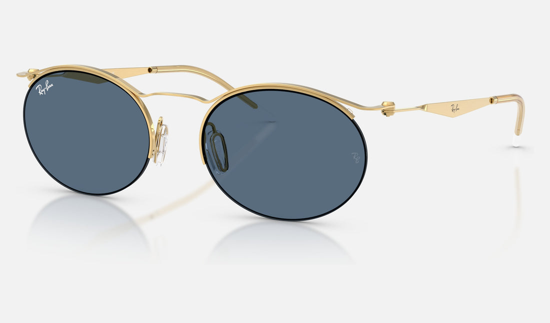 Ray-Ban RB8551 — Arista / Blue — quarter view