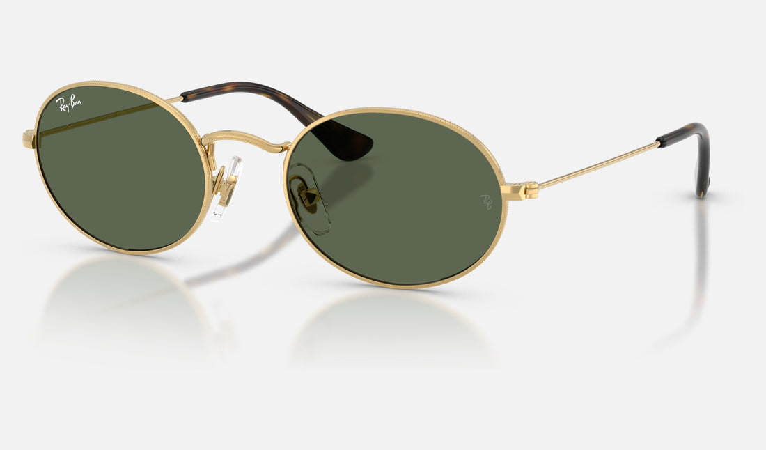 Ray-Ban Junior RJ9645S — Arista / Dark Green — quarter view