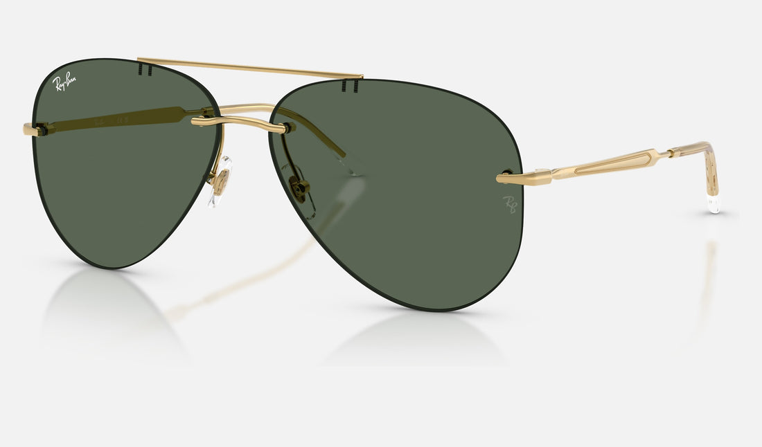 Ray-Ban RB3791 — Arista / Dark Green — quarter view