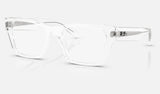 Ray-Ban RX5448 — Transparent — quarter view