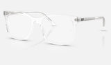 Ray-Ban RX5446 — Transparent — quarter view