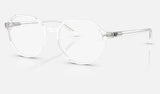 Ray-Ban Thalia RX5395 — Transparent — quarter view