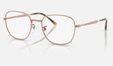 Ray-Ban RX6534 — Copper — quarter view
