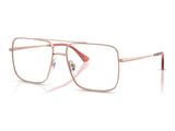 Ray-Ban Ari RX3758V — Copper — quarter view
