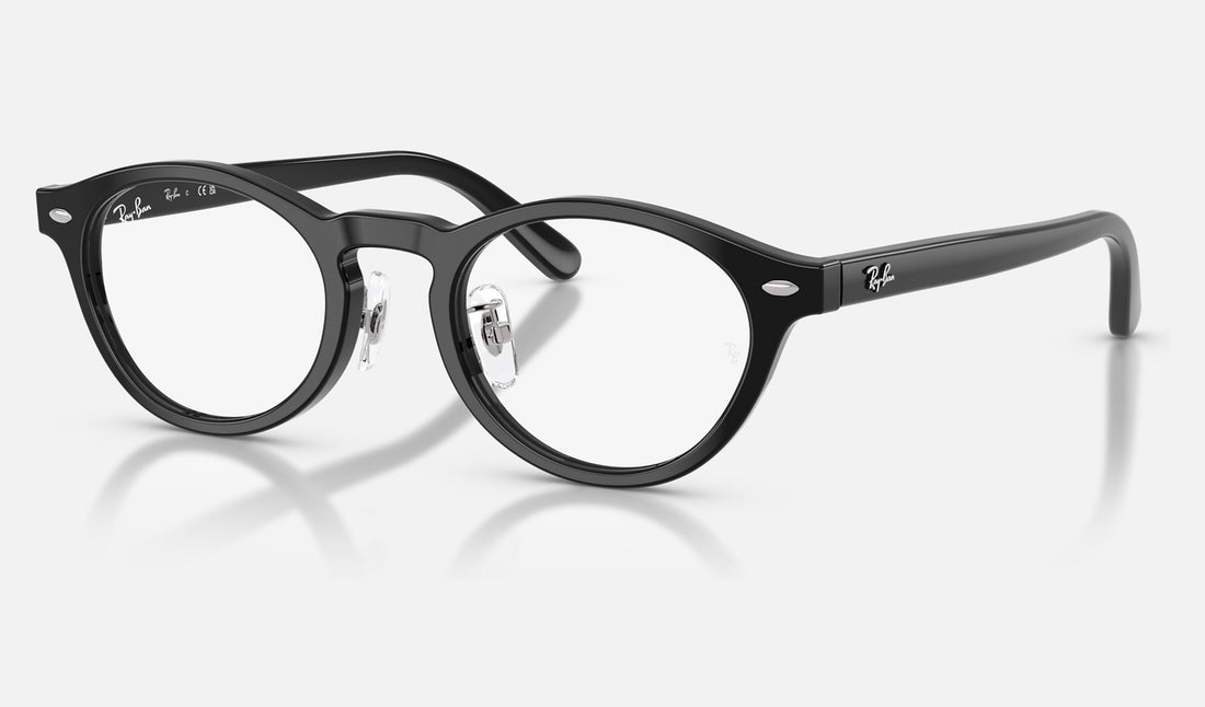 Ray-Ban RX5457D — Black — quarter view