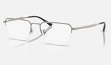 Ray-Ban RX8785D — Gunmetal — quarter view