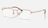 Ray-Ban RX8785D — Copper — quarter view