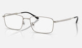 Ray-Ban RX8786D — Gunmetal — quarter view