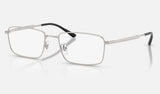 Ray-Ban RX8786D — Silver — quarter view