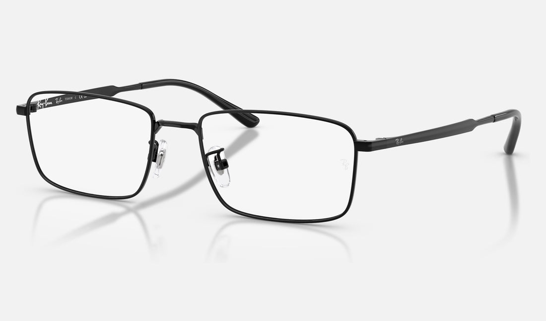 Ray-Ban RX8786D — Black — quarter view