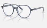 Ray-Ban Junior Junior Thalia RY9095V — Transaprent Blue — quarter view