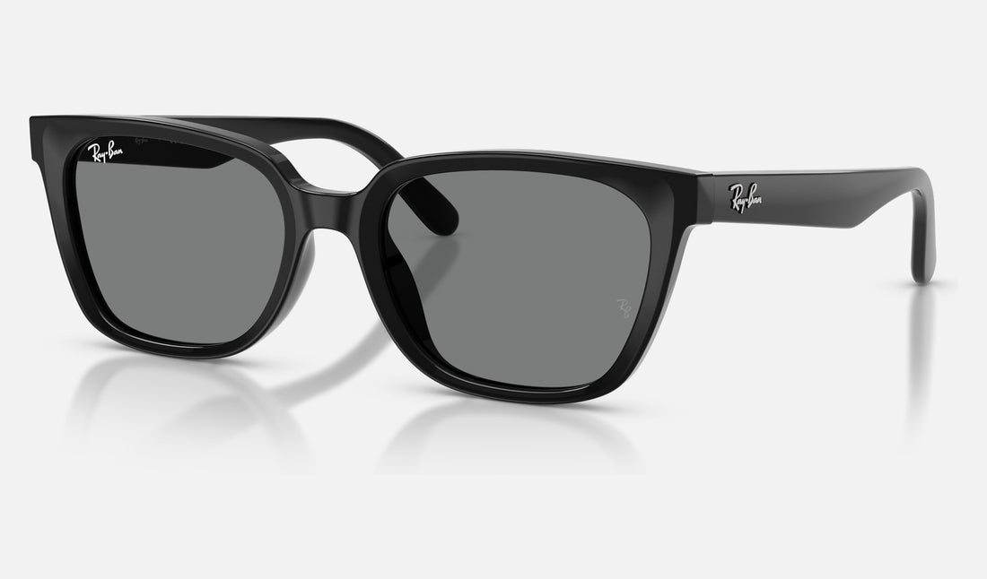 Ray-Ban RB2243D — Black / Dark Grey — quarter view