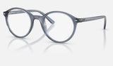 Ray-Ban Junior RY1730 — Transaprent Blue — quarter view