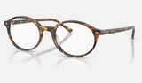 Ray-Ban German RX5429 — Havana Brown — quarter view