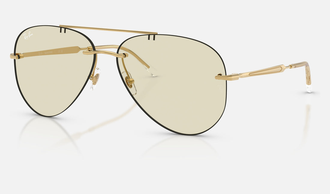 Ray-Ban RB3791 — Arista / Amber — quarter view