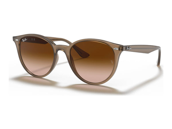 Ray-Ban RB4305 — Beige / Brown Gradient — quarter view