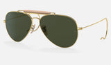 Ray-Ban Outdoorsman I RB3030 — Arista Gold / G-15 Green — quarter view