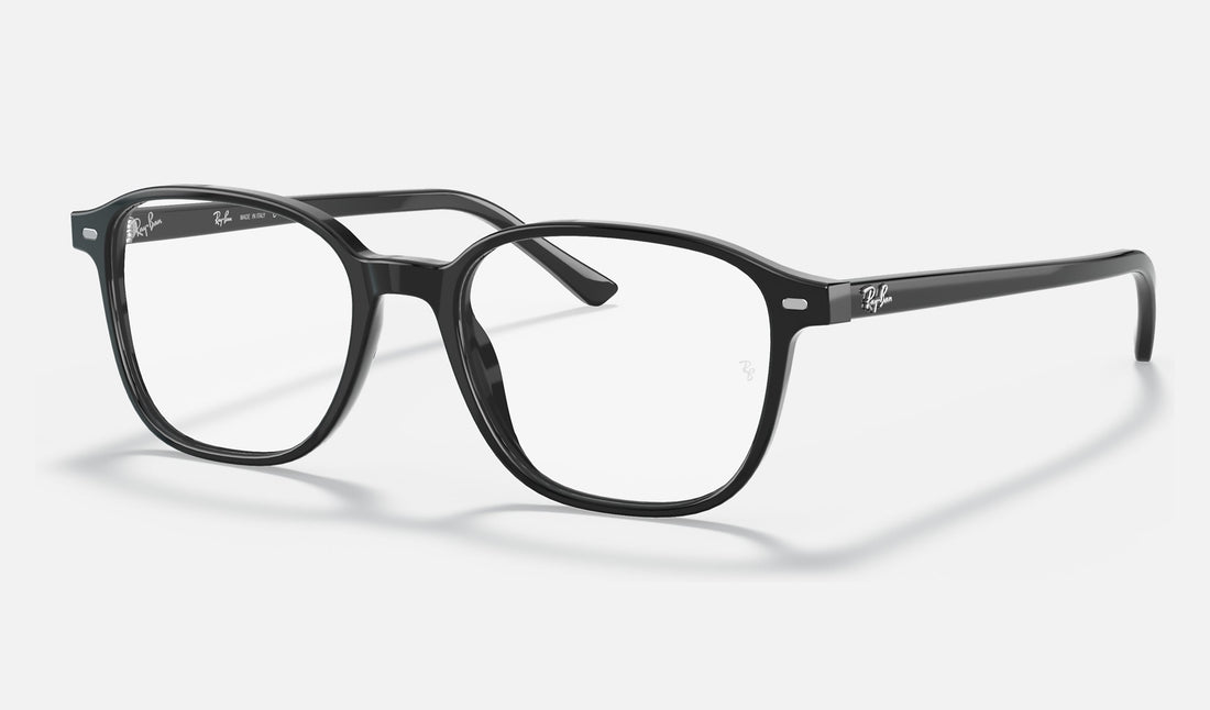 Ray-Ban Leonard RX5393 — Black — quarter view