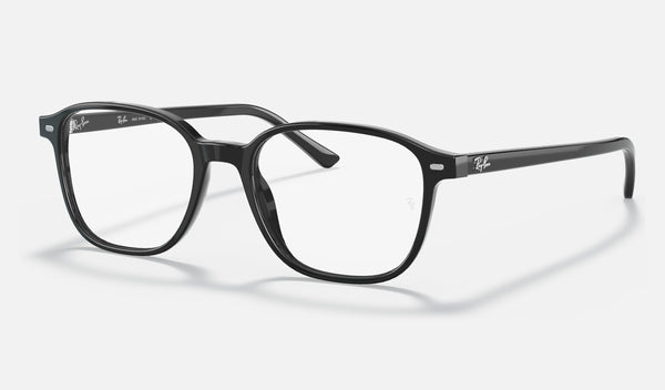Ray-Ban Leonard RX5393 — Black — quarter view